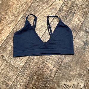 Blue bralette